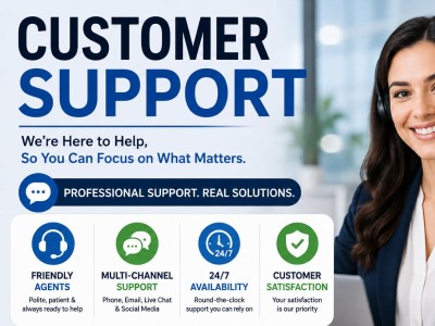 Reliable, professional customer service and support