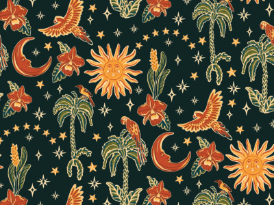 A beautiful seamless pattern