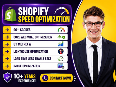 Shopify page speed optimization | 90+ google page speed scores