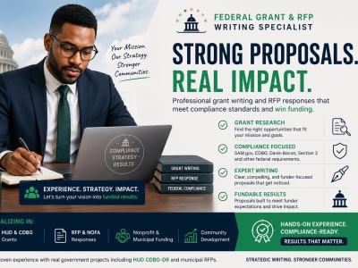 General Grant Writing — Nonprofit Clients
