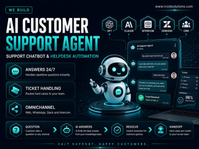 AI Customer Support Agent, Support Chatbot, Helpdesk Automation