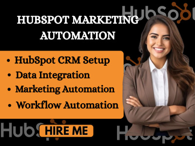 HubSpot CRM optimization and marketing automation