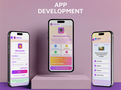 Kids Educational App using flutter for Android and iOS