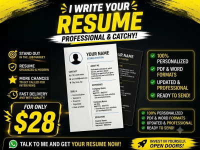 Simple Professional ResumePremium Resume