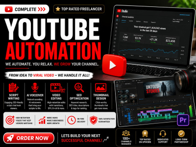 YouTube Automation Expert Team, Faceless CashCow video editing