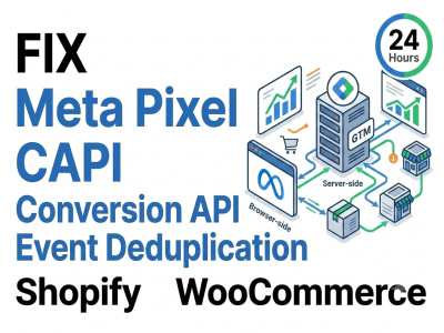 Facebook Pixel & Conversion API Setup, Audit, and Fix