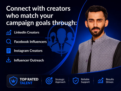 LinkedIn, Facebook, and Instagram Influencers (Leads-SDR-VA)