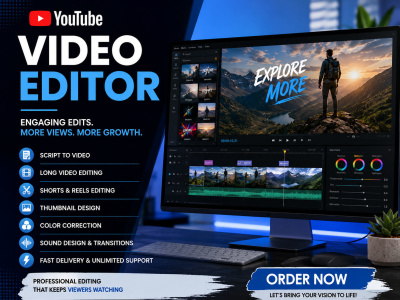 Viral YouTube Video Editing, TikTok reels shorts Social media video editing