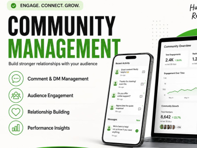 Professional community management for your brand and business