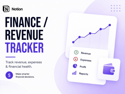 Notion Business Finance and Revenue Tracker