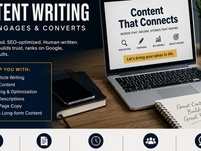 Engaging articles written by an expert content writer
