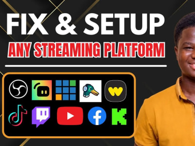 Your obs studio set up for twitch, whatnot, youtube, kick, or tiktok