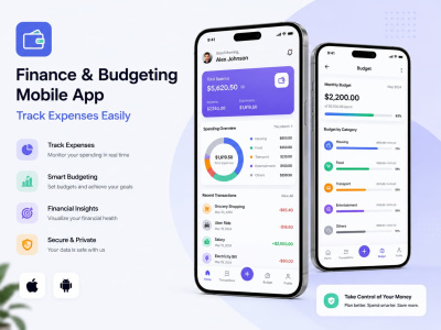 A Finance & Budgeting Mobile App to Track Expenses Easily