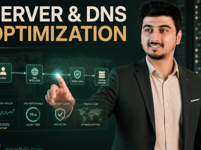 Server, DNS & Cloudflare Optimization for Fast, Reliable Hosting