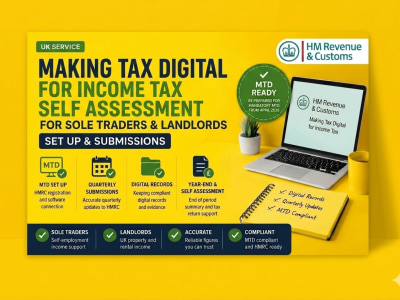 MTD for Income Tax setup & submissions for sole traders and landlords