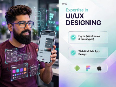 UI/UX Designer for Websites & SaaS, Figma UX/UI, Landing Pages & Wireframes