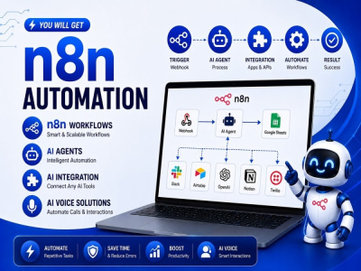 N8n Automation n8n Workflows AI Agents AI Integration AI Voice Solutions