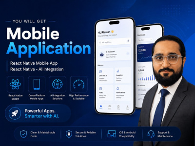 Mobile Application, React Native Mobile App, React Native - AI Integration