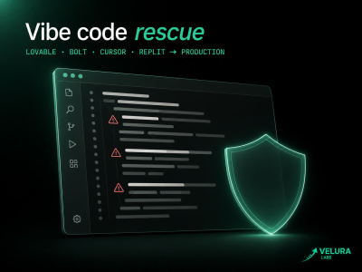 Vibe Code Rescue & Security Audit | Fix Lovable, Bolt & Cursor Apps