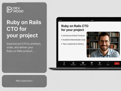 Ruby on Rails Developer CTO for your project