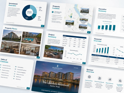 Commercial Real Estate Offering Memorandum (OM)
