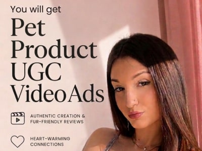 Pet Product UGC Video Ads