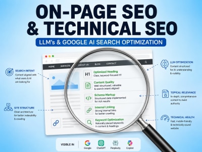 On-Page Optimization & AI Search (LLM) Optimization