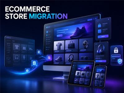 A Shopify store page, theme improvement, or WooCommerce migration