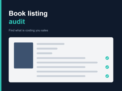 A full audit of your Amazon KDP book listing with prioritised fixes