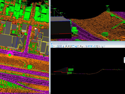 LiDAR Point Cloud Classification — Ground/Non-Ground (.las/.laz)