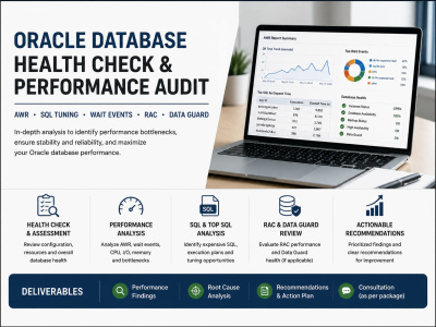 Oracle Database Health Check, Performance Audit & Tuning