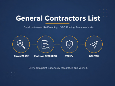 General contractors list (Plumbing, HVAC, Construction, etc)