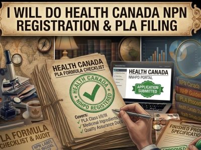 Get an expedited Health Canada NPN registration and PLA submission