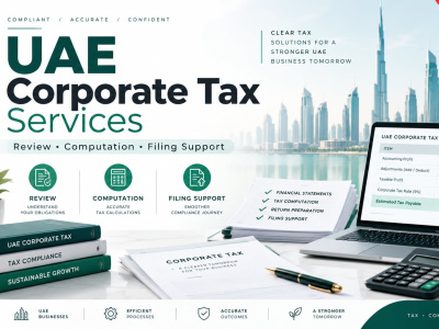 UAE Corporate Tax preparation, review and filing services