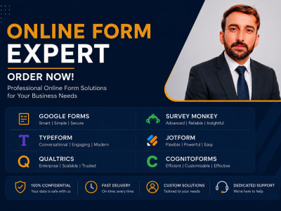 Responsive Jotform, Surveymonkey, Typeform,, Googleforms
