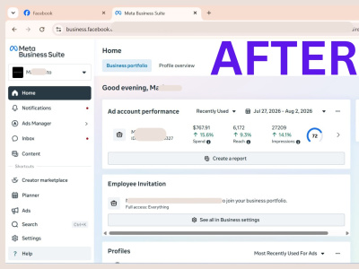 Meta Business Portfolio Recovery | Business Manager & Page Access