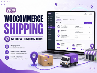 Custom WooCommerce shipping setup by an expert WooCommerce developer