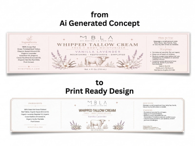 Your Ai Packaging Concept Turned Into Print Ready, Production Ready Design