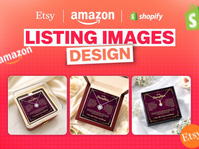 Premium amazon listing images to boost ctr and sales