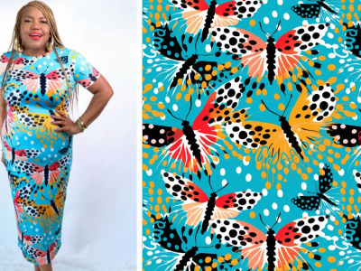 Custom Seamless Pattern Design for Textile, apparel, Fabric & Print