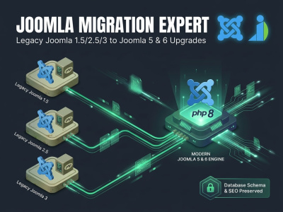 A seamless Joomla upgrade or complex legacy website migration