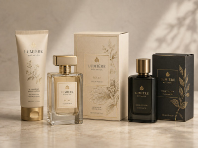 Tube, Perfume & Fragrance Packaging Design for Beauty Brands