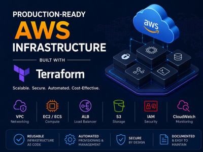 A production-ready AWS infrastructure setup with Terraform.