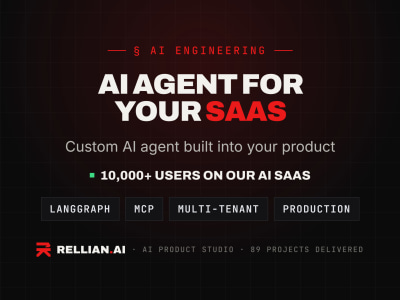 AI Agent Development for Your SaaS — Custom AI Agent (LangGraph, MCP)