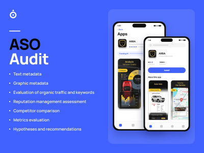 Full ASO audit for your App Store and Google Play listings