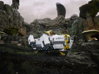 I will create a realistic 3D environment and game-ready location in UE5