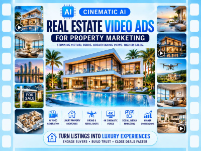 Cinematic AI Real Estate Video Ads for Property Marketing