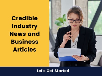Professionally written business news and industry articles