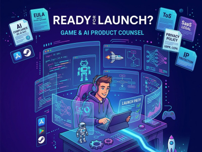 A launch-ready EULA, ToS, and Privacy Policy for your game or AI app