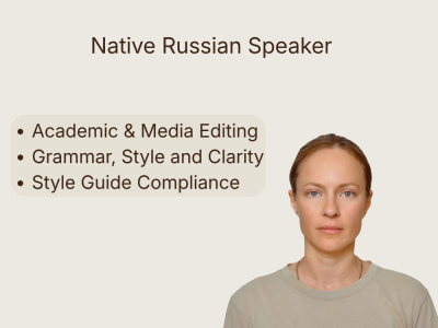 Professional Russian proofreading and copyediting